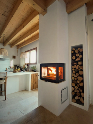 cheminée design